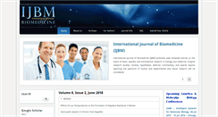 Desktop Screenshot of ijbm.org